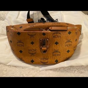Authentic MCM Fursten Belt Bag